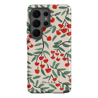Cherry Love Printed Phone Cases Samsung Galaxy S26 Ultra / Armoured by Phthalo Ruth - The Dairy