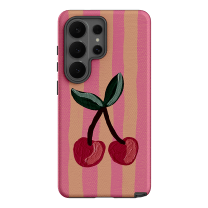 Cherry On Top Printed Phone Cases Samsung Galaxy S26 Ultra / Armoured by Amy Gibbs - The Dairy