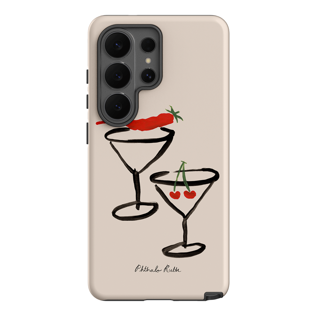Chili Cherry Printed Phone Cases Samsung Galaxy S26 Ultra / Armoured by Phthalo Ruth - The Dairy