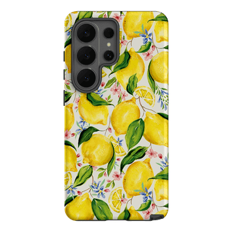 Citrus Lemon Printed Phone Cases Samsung Galaxy S26 Ultra / Armoured by Ellie Mae - The Dairy
