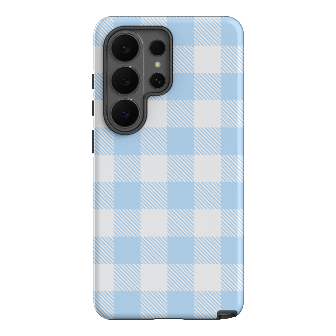 Cloud Plaid Printed Phone Cases Samsung Galaxy S26 Ultra / Armoured by The Dairy - The Dairy