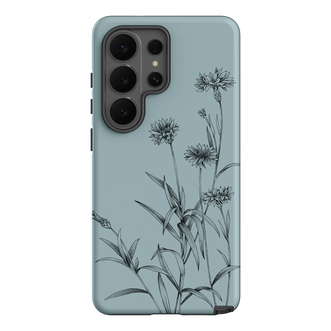 Cornflowers Study Printed Phone Cases Samsung Galaxy S26 Ultra / Armoured by Typoflora - The Dairy