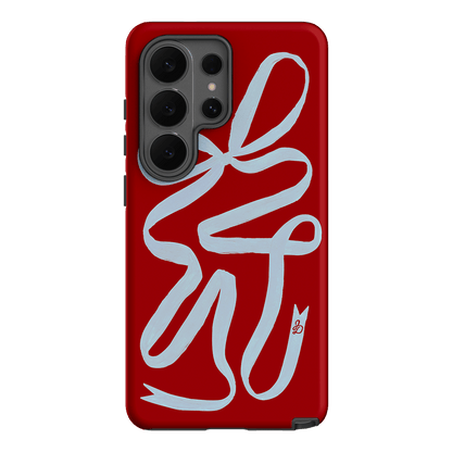 Cottage Ribbon Printed Phone Cases Samsung Galaxy S26 Ultra / Armoured by Jasmine Dowling - The Dairy