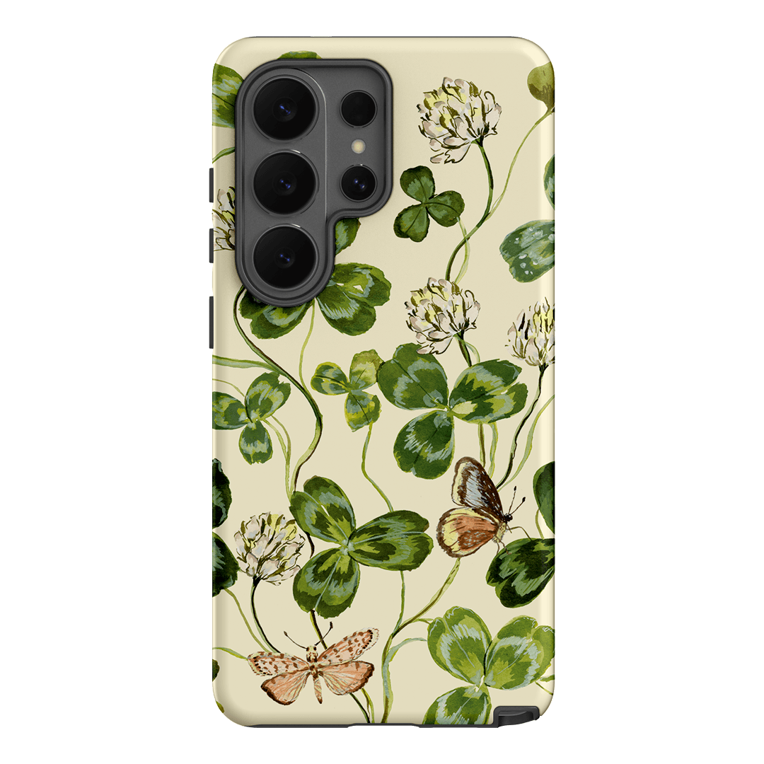 Clover & Butterflies Printed Phone Cases Samsung Galaxy S26 Ultra / Armoured by Ellie Mae - The Dairy