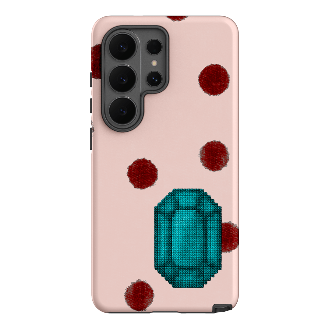 December Turquoise Printed Phone Cases Samsung Galaxy S26 Ultra / Armoured by Joiana - The Dairy