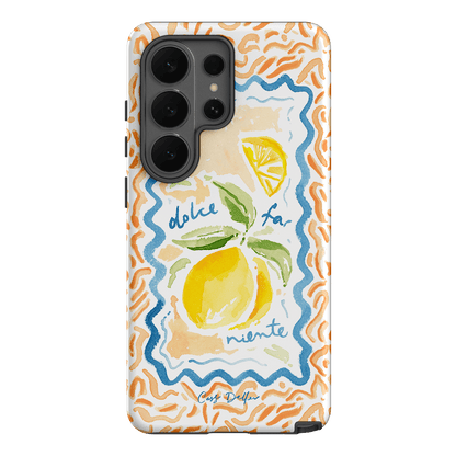 Dolce Far Niente Printed Phone Cases Samsung Galaxy S26 Ultra / Armoured by Cass Deller - The Dairy