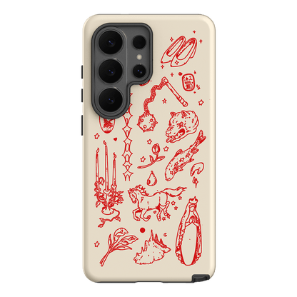 Dreamcore Cream Printed Phone Cases Samsung Galaxy S26 Ultra / Armoured by Easty Beasty - The Dairy