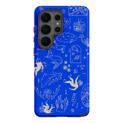 Easty Flash Blue Printed Phone Cases Samsung Galaxy S26 Ultra / Armoured by Easty Beasty - The Dairy