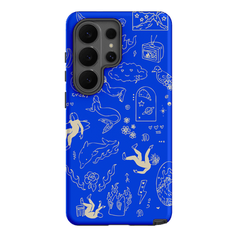 Easty Flash Blue Printed Phone Cases Samsung Galaxy S26 Ultra / Armoured by Easty Beasty - The Dairy