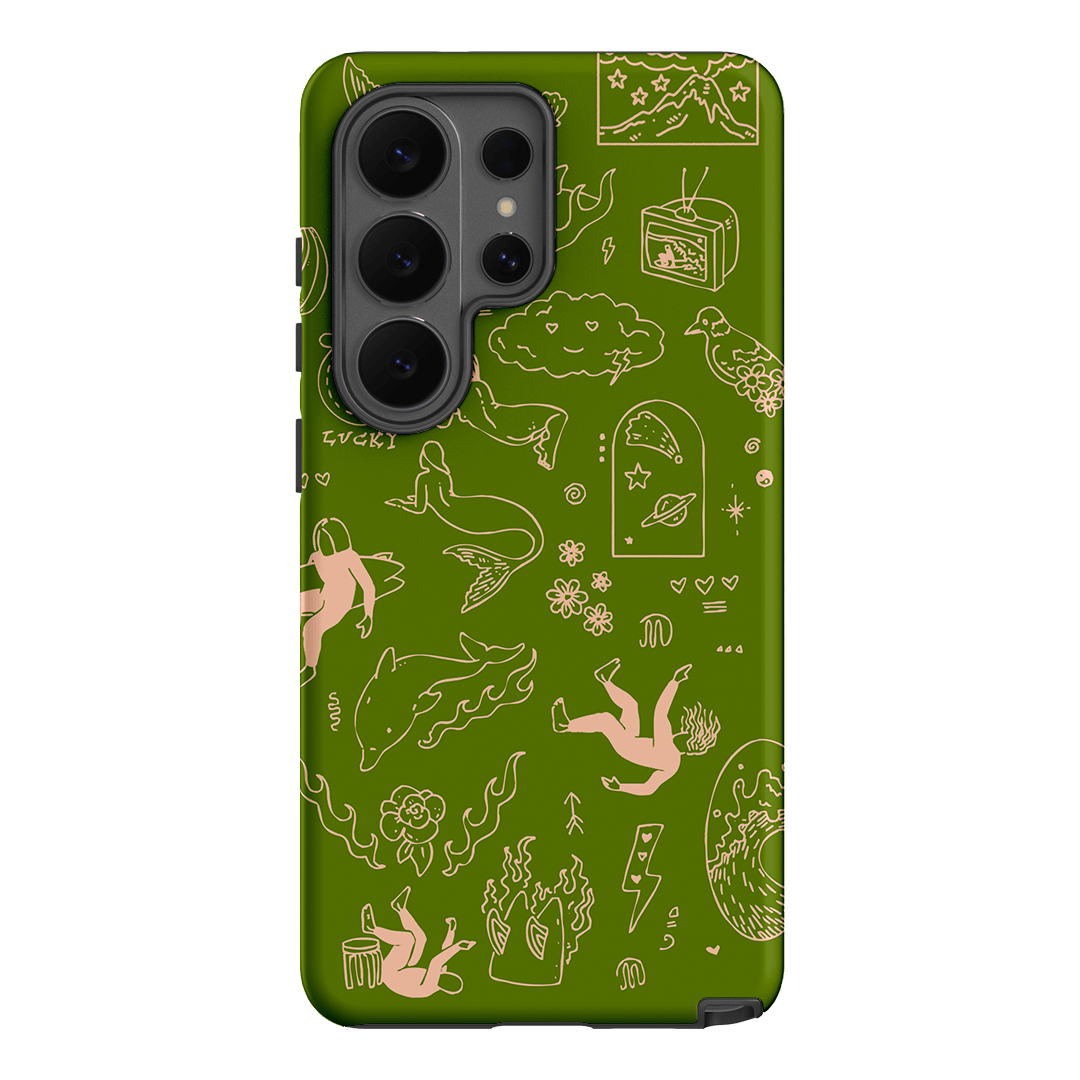 Easty Flash Green Printed Phone Cases Samsung Galaxy S26 Ultra / Armoured by Easty Beasty - The Dairy