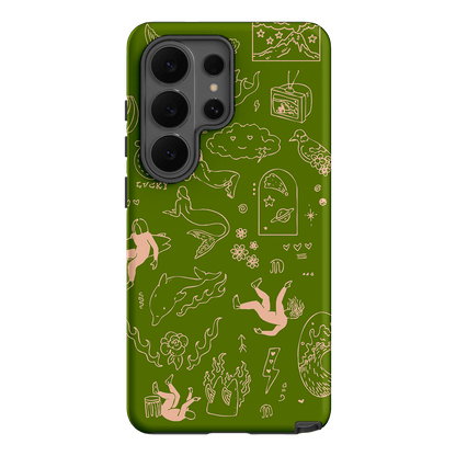 Easty Flash Green Printed Phone Cases Samsung Galaxy S26 Ultra / Armoured by Easty Beasty - The Dairy
