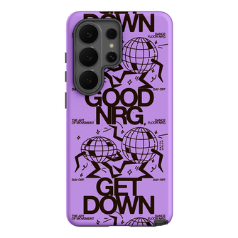 Good Energy in Purple Printed Phone Cases Samsung Galaxy S26 Ultra / Armoured by After Hours - The Dairy