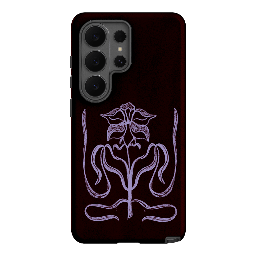 Growth Burgundy Printed Phone Cases by The Dairy - The Dairy
