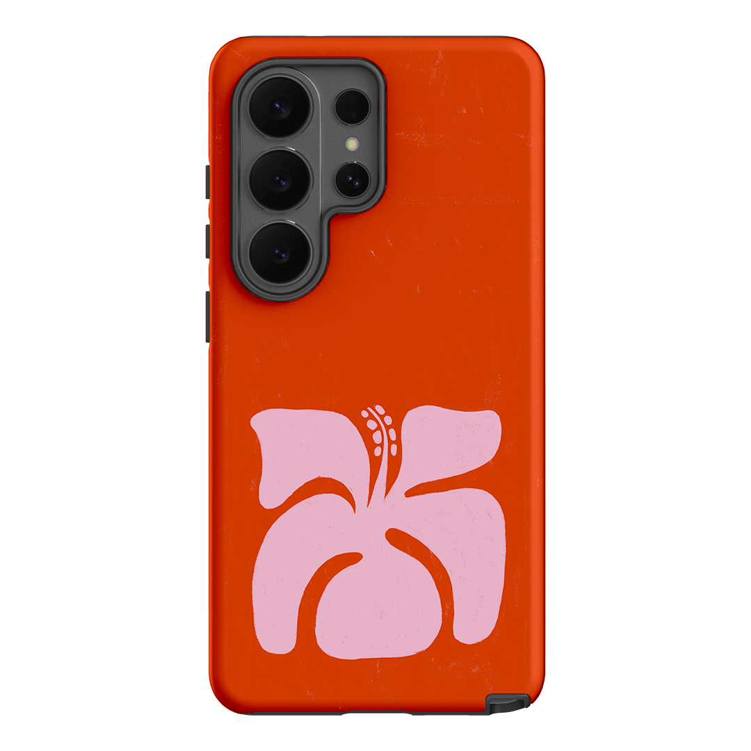 Hibiscus Crush Printed Phone Cases Samsung Galaxy S26 Ultra / Armoured by Marie Fauritte - The Dairy