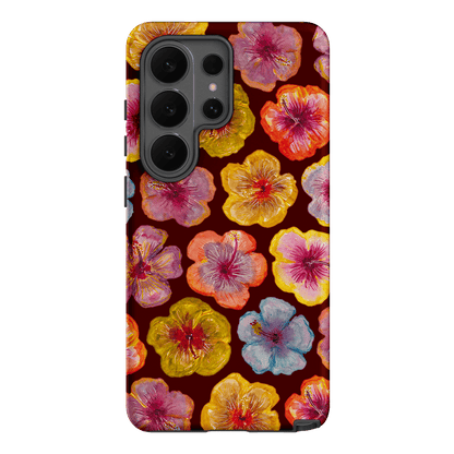 Hibiscus Holiday Rouge Printed Phone Cases Samsung Galaxy S26 Ultra / Armoured by BG. Studio - The Dairy