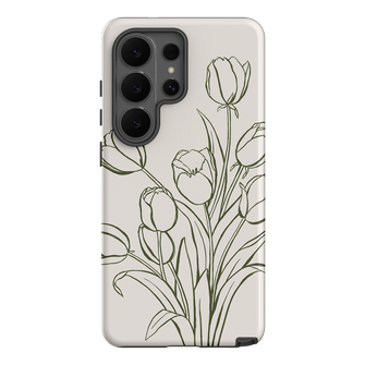 Inked Tulips Printed Phone Cases Samsung Galaxy S26 Ultra / Armoured by Typoflora - The Dairy