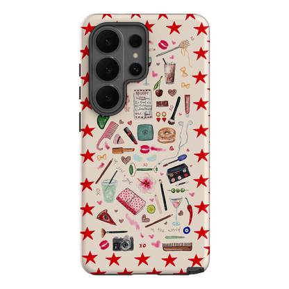 Just A Girl Printed Phone Cases Samsung Galaxy S26 Ultra / Armoured by BG. Studio - The Dairy