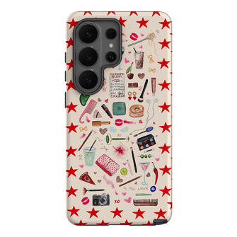 Just A Girl Printed Phone Cases Samsung Galaxy S26 Ultra / Armoured by BG. Studio - The Dairy