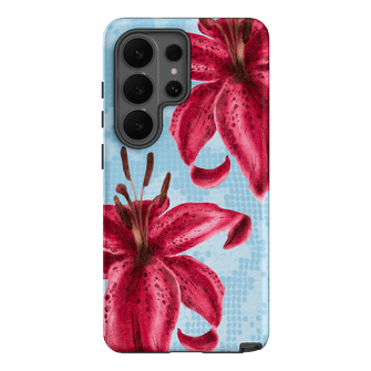 Lillies Printed Phone Cases Samsung Galaxy S26 Ultra / Armoured by Sally Hungerford - The Dairy