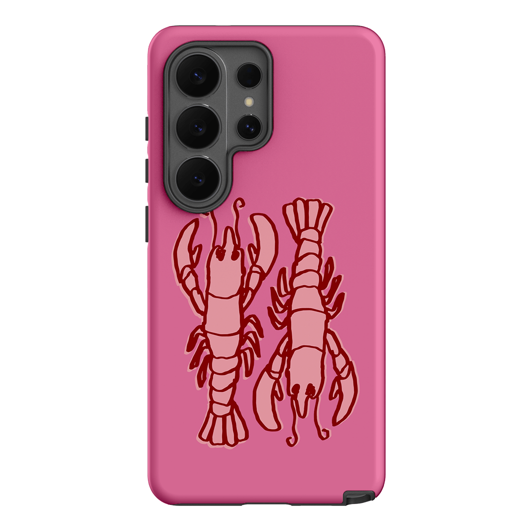 Lobster Love Pink Printed Phone Cases Samsung Galaxy S26 Ultra / Armoured by The Dairy - The Dairy
