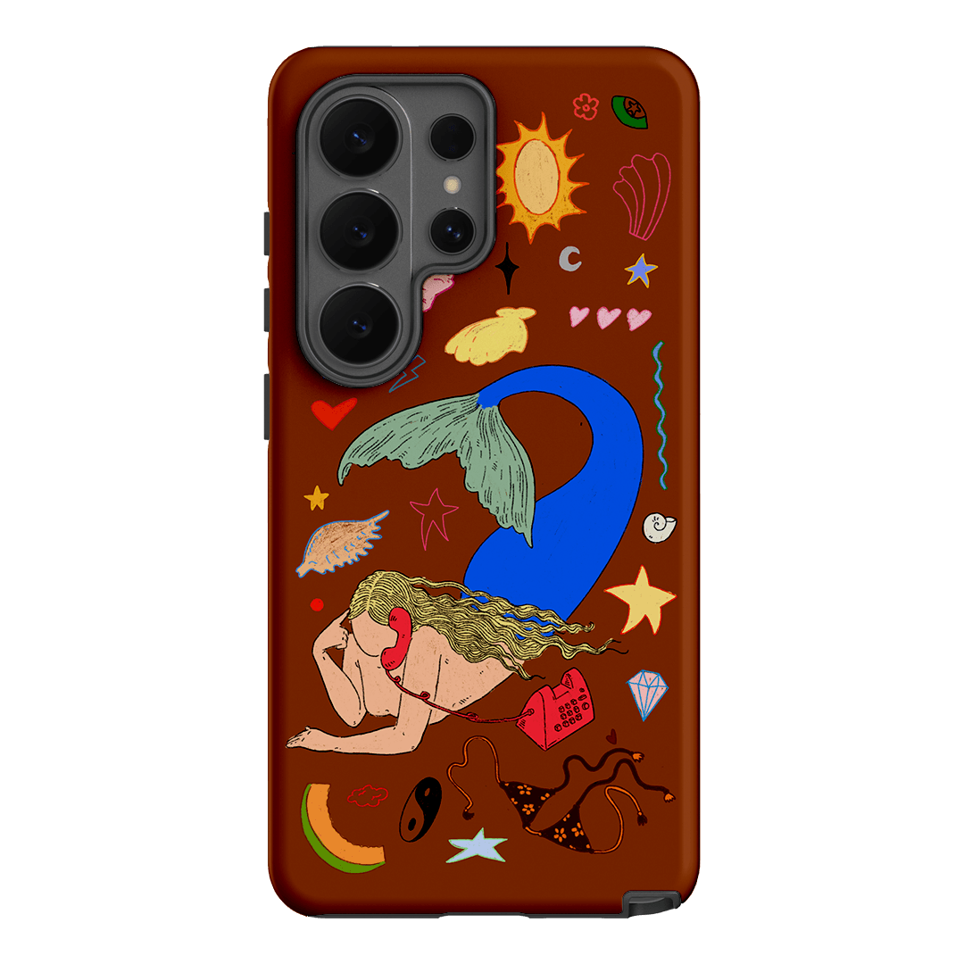 Mermaid Salad Chocolate Printed Phone Cases Samsung Galaxy S26 Ultra / Armoured by Easty Beasty - The Dairy