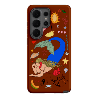 Mermaid Salad Chocolate Printed Phone Cases Samsung Galaxy S26 Ultra / Armoured by Easty Beasty - The Dairy