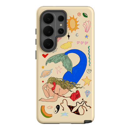 Mermaid Salad Cream Printed Phone Cases Samsung Galaxy S26 Ultra / Armoured by Easty Beasty - The Dairy
