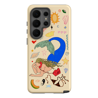 Mermaid Salad Cream Printed Phone Cases Samsung Galaxy S26 Ultra / Armoured by Easty Beasty - The Dairy