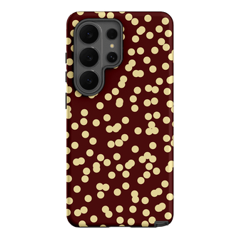 Mini Confetti Burgundy Butter Printed Phone Cases Samsung Galaxy S26 Ultra / Armoured by Veronica Tucker - The Dairy