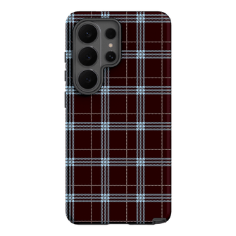 Mocha Plaid Printed Phone Cases Samsung Galaxy S26 Ultra / Armoured by The Dairy - The Dairy