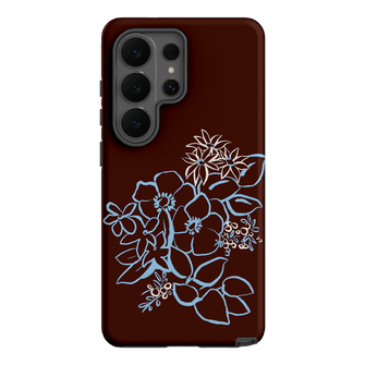 Mocha Posy Printed Phone Cases Samsung Galaxy S26 Ultra / Armoured by Typoflora - The Dairy