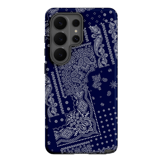 Paisley Indigo Printed Phone Cases Samsung Galaxy S26 Ultra / Armoured by The Dairy - The Dairy