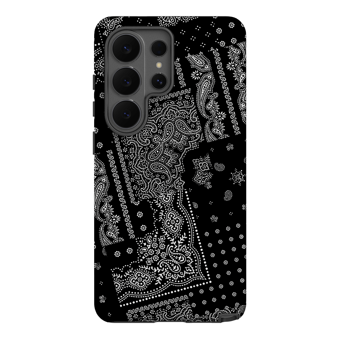Paisley Noir Printed Phone Cases Samsung Galaxy S26 Ultra / Armoured by The Dairy - The Dairy