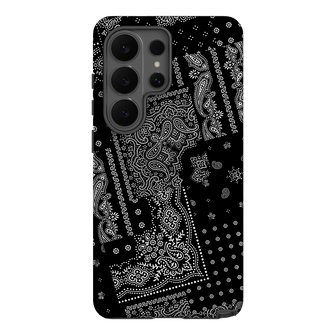 Paisley Noir Printed Phone Cases Samsung Galaxy S26 Ultra / Armoured by The Dairy - The Dairy
