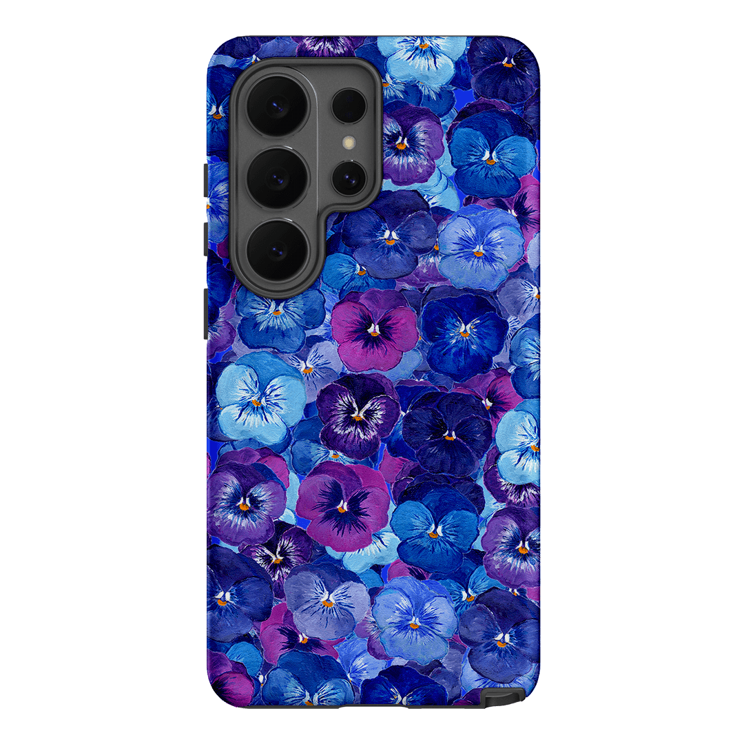 Pansy Jumble Printed Phone Cases Samsung Galaxy S26 Ultra / Armoured by Kayla Henley - The Dairy