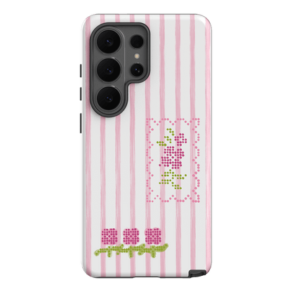 Patchwork Pink Printed Phone Cases Samsung Galaxy S26 Ultra / Armoured by Kayla Carr - The Dairy