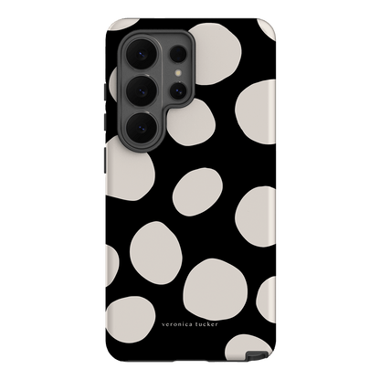 Pebbles Noir Printed Phone Cases Samsung Galaxy S26 Ultra / Armoured by Veronica Tucker - The Dairy
