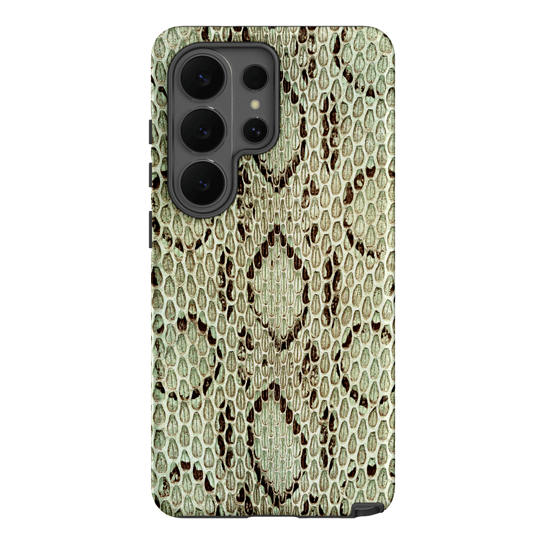 Pistachio Python Printed Phone Cases Samsung Galaxy S26 Ultra / Armoured by The Dairy - The Dairy