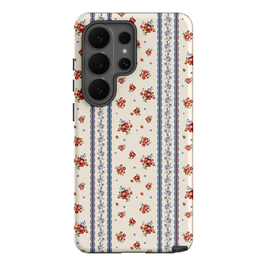 Rose Stripe Printed Phone Cases Samsung Galaxy S26 Ultra / Armoured by Kasiags Art - The Dairy