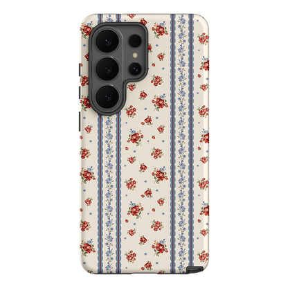 Rose Stripe Printed Phone Cases Samsung Galaxy S26 Ultra / Armoured by Kasiags Art - The Dairy