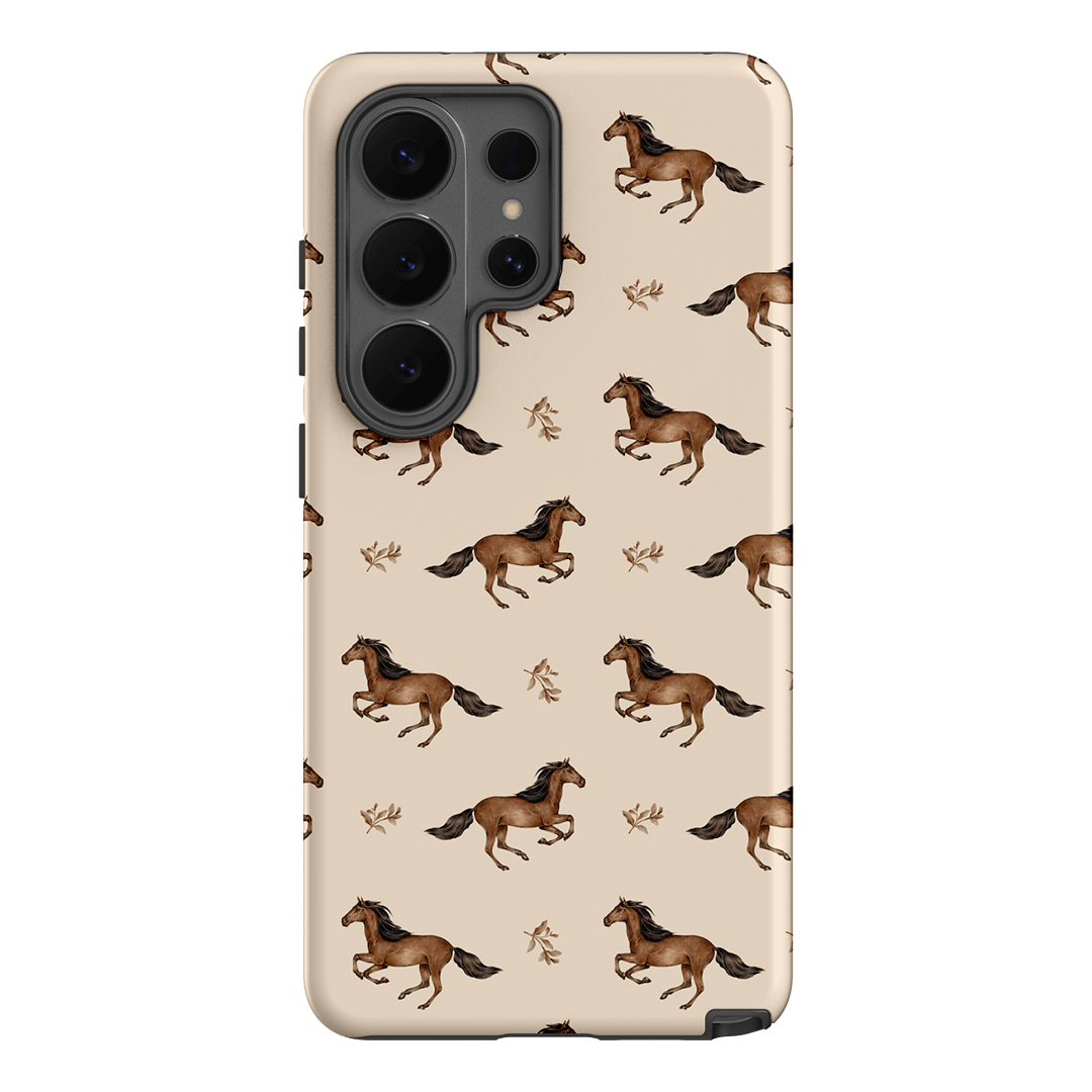 Running Horse Printed Phone Cases Samsung Galaxy S26 Ultra / Armoured by Kasiags Art - The Dairy