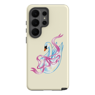 Satin Swan Printed Phone Cases Samsung Galaxy S26 Ultra / Armoured by Femke Studio - The Dairy