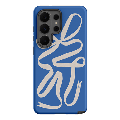 Something Blue Ribbon Printed Phone Cases Samsung Galaxy S26 Ultra / Armoured by Jasmine Dowling - The Dairy