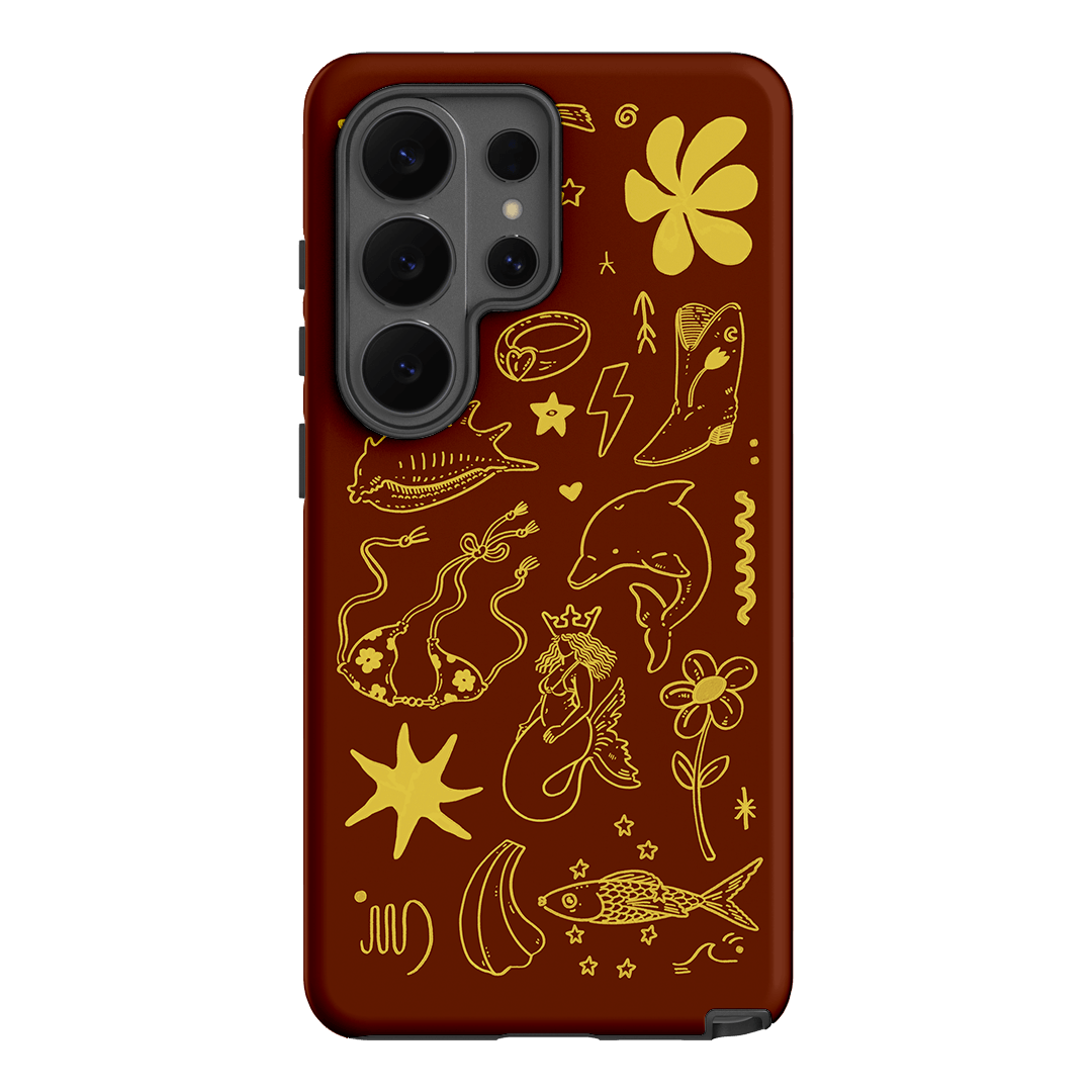 Spiced Cowboy Chocolate Printed Phone Cases Samsung Galaxy S26 Ultra / Armoured by Easty Beasty - The Dairy