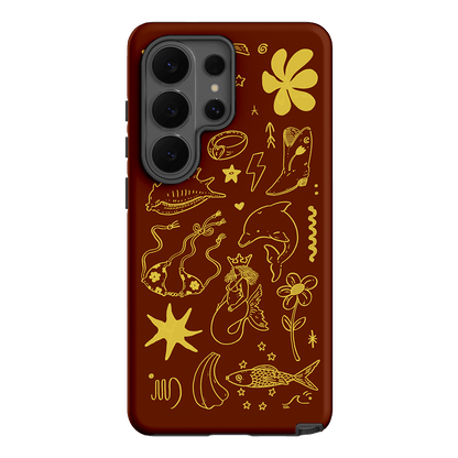 Spiced Cowboy Chocolate Printed Phone Cases Samsung Galaxy S26 Ultra / Armoured by Easty Beasty - The Dairy