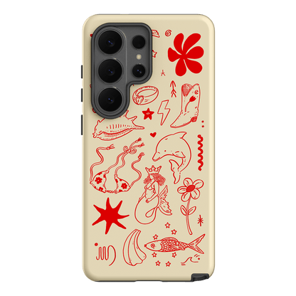 Spiced Cowboy Cream Printed Phone Cases Samsung Galaxy S26 Ultra / Armoured by Easty Beasty - The Dairy