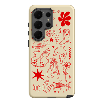 Spiced Cowboy Cream Printed Phone Cases Samsung Galaxy S26 Ultra / Armoured by Easty Beasty - The Dairy