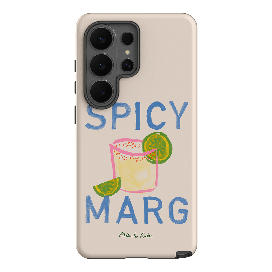Spicy Marg Printed Phone Cases Samsung Galaxy S26 Ultra / Armoured by Phthalo Ruth - The Dairy