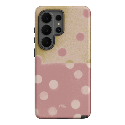 Strawberry Polka Dot Printed Phone Cases Samsung Galaxy S26 Ultra / Armoured by Jasmine Dowling - The Dairy