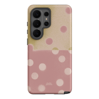 Strawberry Polka Dot Printed Phone Cases Samsung Galaxy S26 Ultra / Armoured by Jasmine Dowling - The Dairy